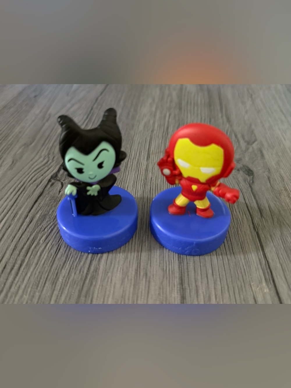 2025 Disneyland 70th Anniversary - McDonald’s Toys - Maleficent & Iron Man